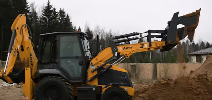 Экскаватор-погрузчик Amir 3X